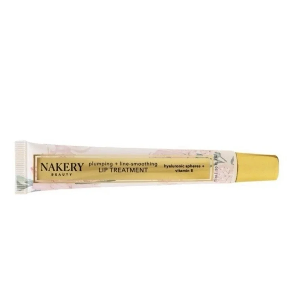 Nakery Beauty Plumping Line-Smoothing‎ Lip Treatment Clear, 0.50 oz - NEW
